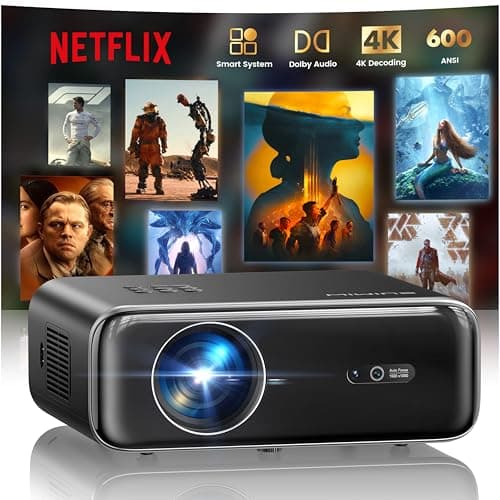1080p 4K-Support Smart Outdoor Projector for $195 + free shipping w/ Prime