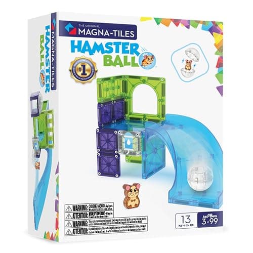 MAGNA-TILES Hamster Ball 13-Pi...iginal Magnetic Building Brand