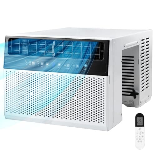 Electactic U-shaped Window Air...es,Off-White, 10000BTU Upgrade