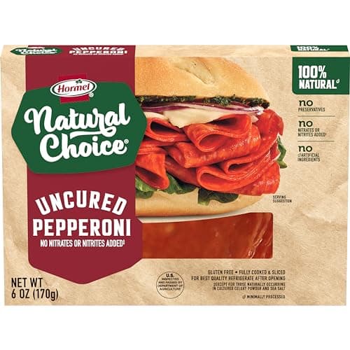 NATURAL CHOICE 100% Natural (M... Pepperoni Lunch Meat, 6 ounce
