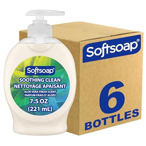 6-Pack 7.5-Oz Softsoap Soothing Clean Liquid Hand Soap $5.70 w/ S&S + Free Shipping w/ Prime or on $35+