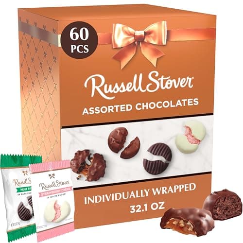 RUSSELL STOVER Assorted Milk &...olate Candy Gift Box, 32.1 oz.