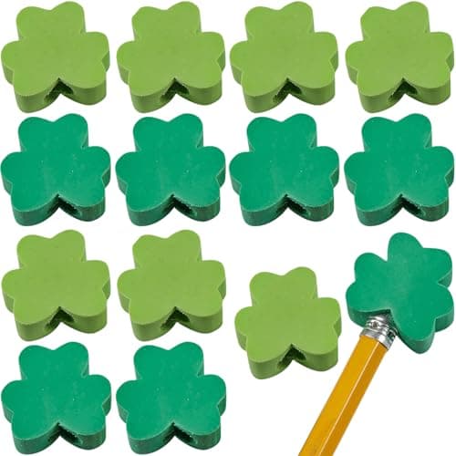 Fun Express 3/4" Mini St. Patr...ser Pencil Toppers - 24 Pieces