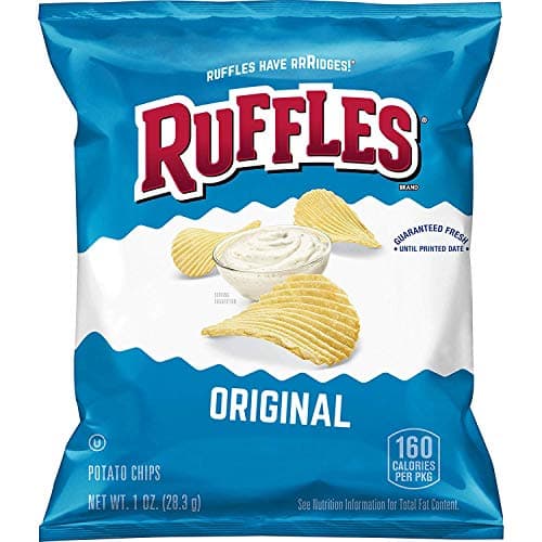 Ruffles Original 1-oz. Potato Chips 40-Pack for $11 via Sub & Save + free shipping w/ Prime