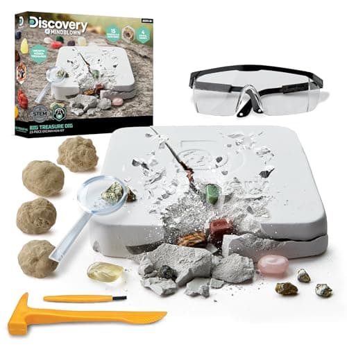 Discovery Big Treasure Dig STE...Science Activity Gift| Ages 8+