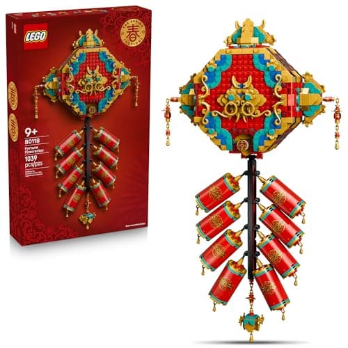 1039-Pc LEGO Spring Festival Fortune Firecracker Building Toy (80118) $54 + Free S&H
