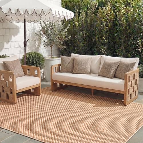 SAFAVIEH Washable Rug Outdoor ...ckyard, Mudroom (CY8521-03012)