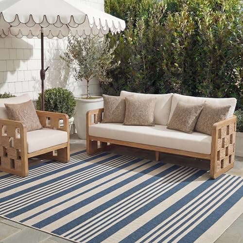 SAFAVIEH Washable Rug Outdoor ...Backyard, Mudroom (CY6062-268)