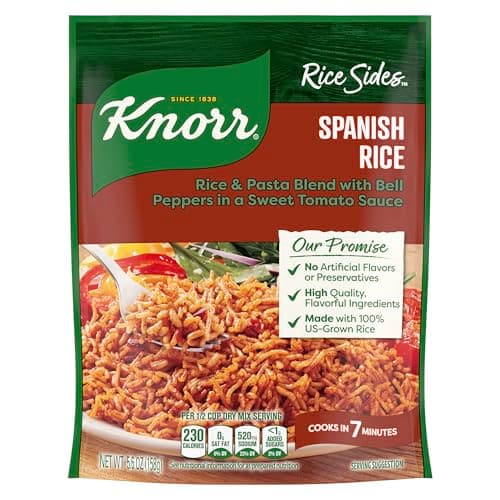 [S&S] Knorr Rice Sides Spanish Rice 12-Count 5.6 oz Family Pack $4.95 + Free S&H w/ Prime or $35+