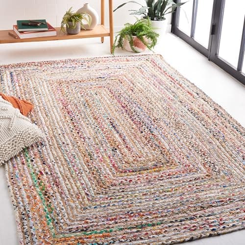 SAFAVIEH Area Rug 5x8 - Cape C...Woven Braided Design (CAP202B)