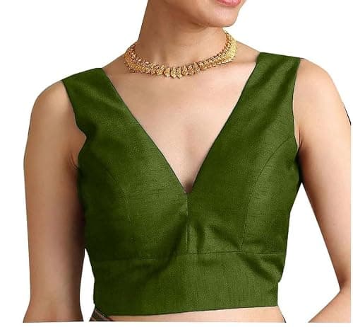 Indian Designer Saree Blouse for Women Traditional Style Readymade Saree Blouse