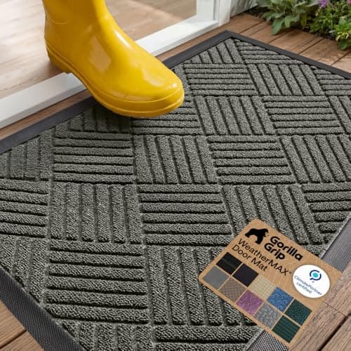 Gorilla Grip Waterproof WeatherMAX 29x17 Doormat for $15 + free shipping w/ Prime