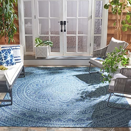SAFAVIEH Washable Rug Outdoor ...ckyard, Mudroom (CY8734-39421)