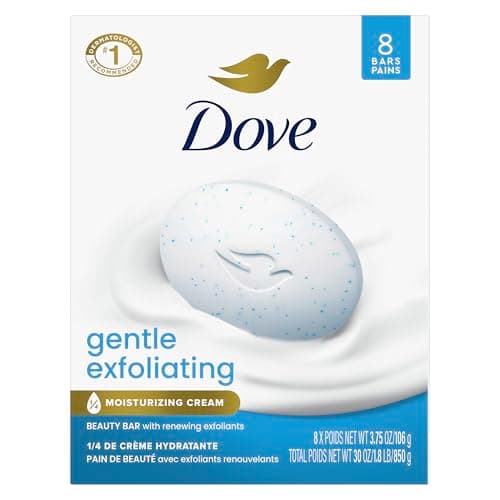 Select Accts: 8-Ct 3.75-Oz Dove Beauty Bar Soap (Gentle Exfoliating) 3 for $20.10 w/ S&S + Free S&H
