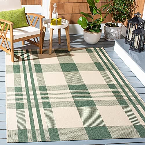 SAFAVIEH Washable Rug Outdoor ...Backyard, Mudroom (CY6201-322)