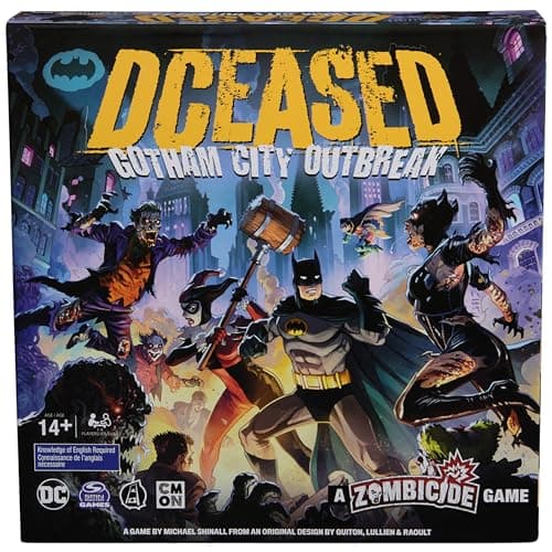 Spin Master Games: DCeased Gotham City Zombicide Outbreak Strategy Board Game $17.24 + Free Shipping w/ Prime or on $35+
