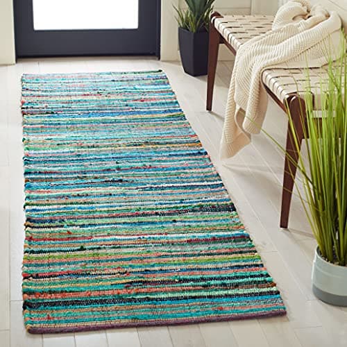 SAFAVIEH Rag Rug Collection Ru...Living Room, Bedroom (RAR240E)