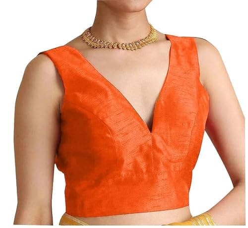 Indian Designer Saree Blouse for Women Traditional Style Readymade Saree Blouse