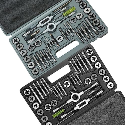 VEVOR Tap and Die Set, 80-Piec...e Accessories and Storage Case