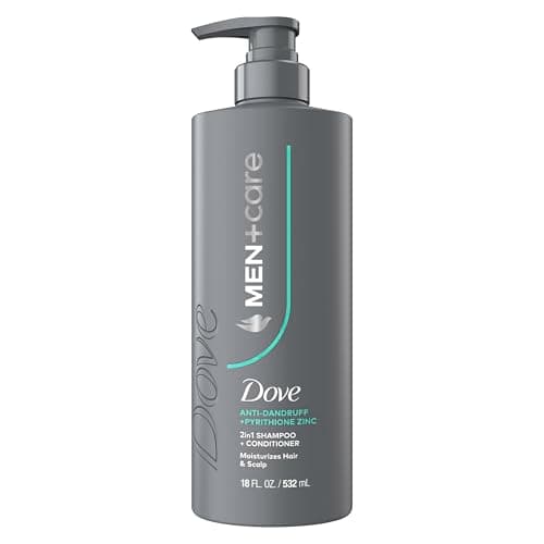 $3.76 Amazon max S&S Dove Men+Care 2-in-1 Shampoo + Conditioner 1 ct Dandruff Defense to Moisturize Hair & Scalp, with Pyrithione Zinc, 18 FL OZ