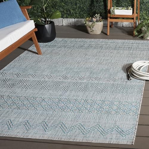 SAFAVIEH Washable Rug Outdoor ...ckyard, Mudroom (CY8196-37112)