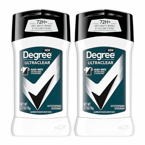 Degree Men UltraClear Black+White Antiperspirant Deodorant 2-Pack for $4.39 w/ Sub & Save + free shipping w/ Prime