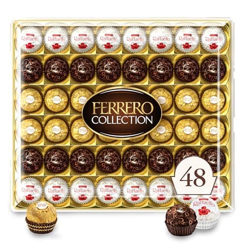 [Prime] $16 | 48-Count Ferrero Rocher Collection Fine Hazelnut Milk Chocolates Gift Box at Amazon
