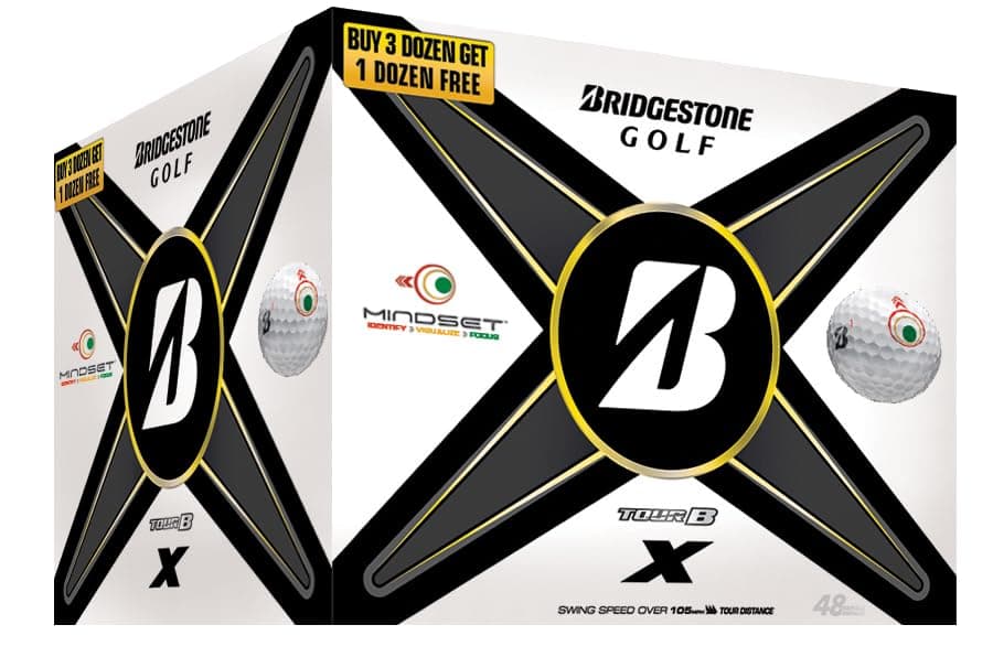 Bridgestone Golf Prior Generation Tour B X Mindset Quadfecta Golf Balls $117.08