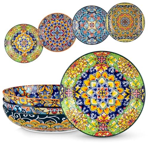 Prime: 4-Piece 42-Ounce vancasso Large Ceramic Pasta Bowls $25.79 + Free Shipping