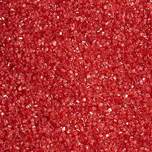 DecoPac Sanding Sugar | Red Ed...ra Large Pack | 33 Ounce - Red