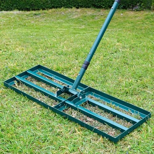 Stainless Steel Lawn Leveling Rake w/ 78" Adjustable Handle for $26 + free shipping w/ Prime