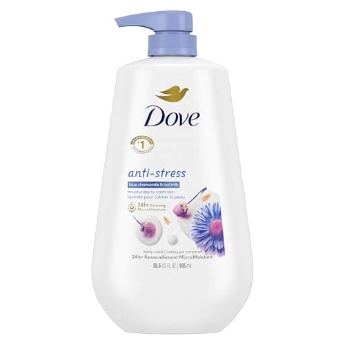 [Prime, SnS] $5.63* | 30.6-Oz Dove Anti-Stress Body Wash w/ Pump (Blue Chamomile) at Amazon
