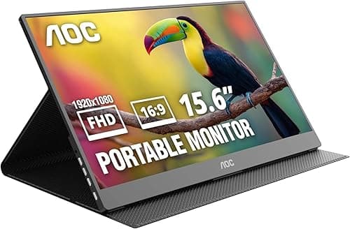 15.6" AOC 16T20 FHD 60Hz IPS Portable Monitor $50 + Free S&H