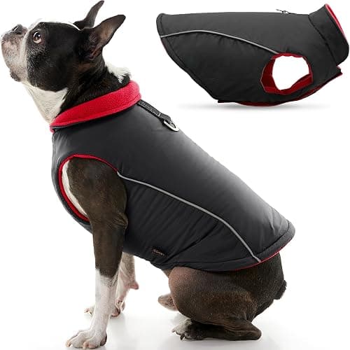 Gooby Sports Vest Dog Jacket -...osure for Small to Medium Dogs