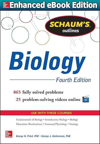 Schaum's Outline of Biology: 8... 25 Videos (Schaum's Outlines)