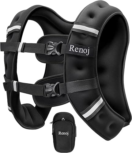 Renoj Weighted Vest for Women ...tive Strips and Storage Pocket