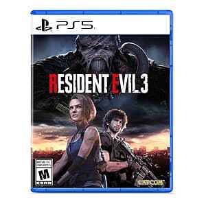$15.99 | Resident Evil 3 (PlayStation 5) at Amazon