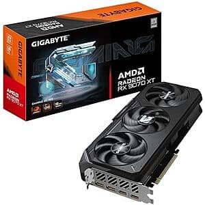 $649.99 | GIGABYTE Radeon RX 9070 XT GAMING OC 16GB GDDR6 Graphics Card at Amazon