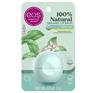 [SnS, AC] $1.65* | 0.25-Oz eos 100% Natural & Organic Lip Balm (Sweet Mint) at Amazon