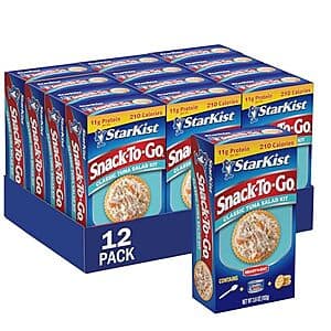 StarKist Snack-To-Go Ready to ... Tuna Salad with Crackers Kit.