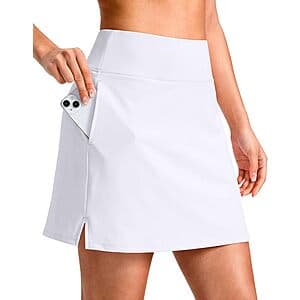 Amazon – SANTINY Women's 14"/16" High-Waisted Golf Skort w/ 3 Pockets $14.99 w/ Code