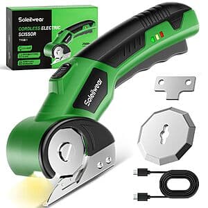 Amazon – Soleilwear 4V Cordless Electric Scissors - $14.99 w/ Code