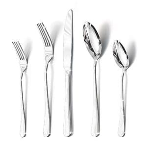 Amazon – 60-Pc Stainless Steel Flatware Set for 12 - $29.99 w/ Code