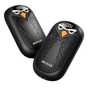 Amazon – AUIIAH Rechargeable Hand Warmers, 2-Pack - $9.99 w/ Code