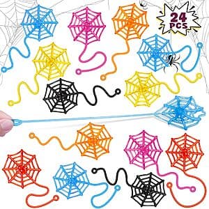 Amazon – 24-Pc Sticky Spider Web Hands - $4.79 w/ Code