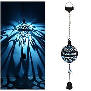 Amazon – Lyeasw Hanging Solar Lantern w/ Wind Chime - $14.49 w/ Code