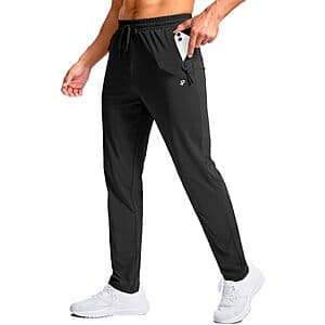 Amazon – Pudolla Men's Tall Stretch Sweatpants - $14.99 w/ Code