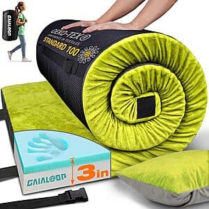 3" Gaialoop Memory Foam Camping Mattress (various) from $32.45 + Free S&H