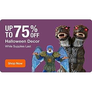 Select Halloween Decoration Clearance: 75% Off + Free S&H