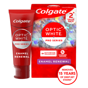 2-Pk 3-Oz Colgate Optic White Pro Series Enamel Renewal Toothpaste $15 + $12 Walmart Cash